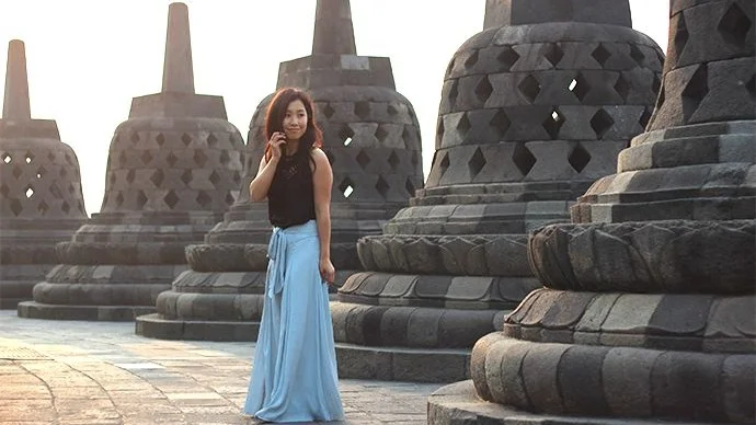 Excursión privada a Selogriyo Rice Terrace Trek y al templo de Borobudur con acceso a subida