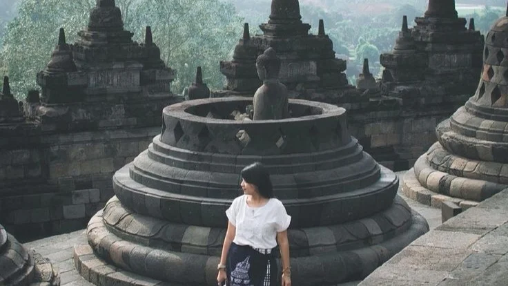 Excursión privada a Selogriyo Rice Terrace Trek y al templo de Borobudur con acceso a subida