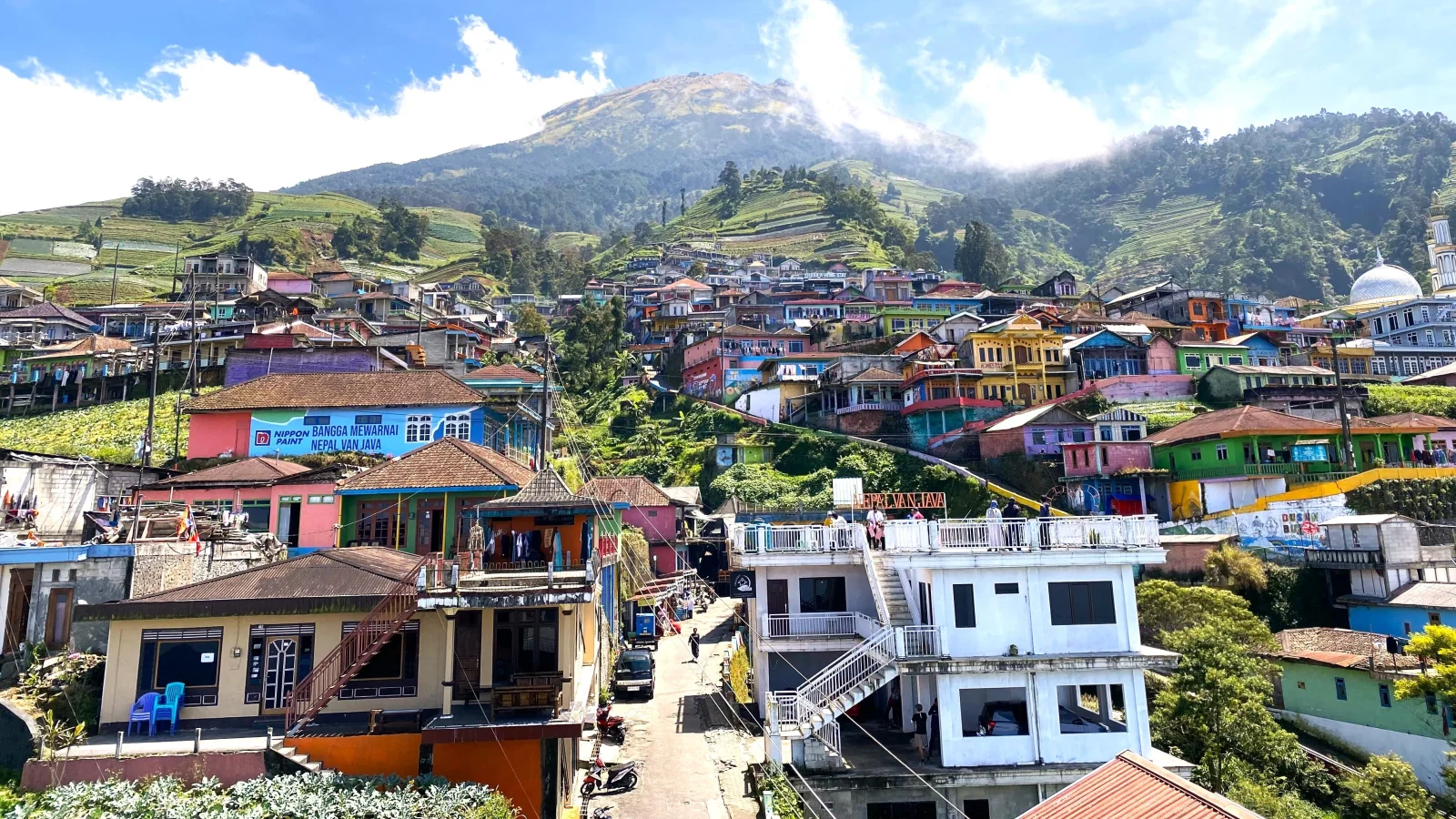 Trek Teras Sawah Kuil Selogriyo dan Tur Desa Nepal Van Java