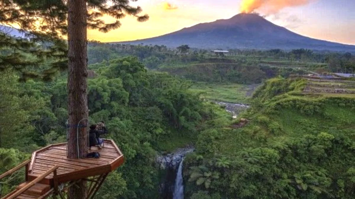 クドゥン カヤン滝体験